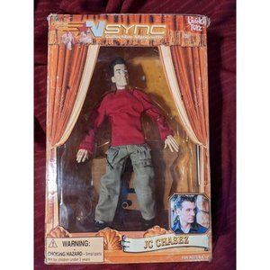 NSYNC JC Chasez Marionette Doll new in damaged box